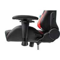 игровое кресло Бюрократ VIKING 5 AERO RED черно-красный