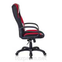 игровое кресло Бюрократ VIKING-9-BL+RED черно-красный