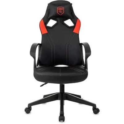 игровое кресло Бюрократ ZOMBIE 50 Black/Red черно-красный