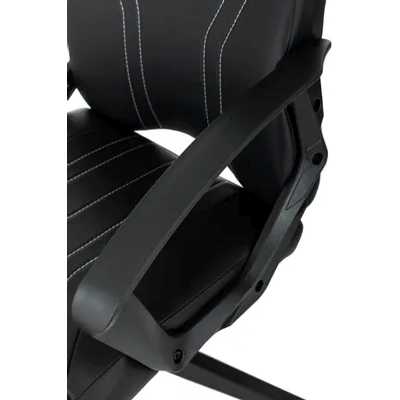 игровое кресло Бюрократ ZOMBIE 50 Black/White черно-белый