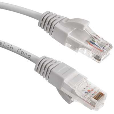 патч-корд Cabeus PC-UTP-RJ45-CAT.5E-3M Серый