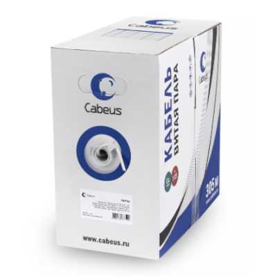 витая пара Cabeus UTP-4P-Cat.6-SOLID-LSZH-GY