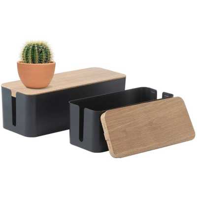 органайзер для проводов Cactus CS-BOX-BL