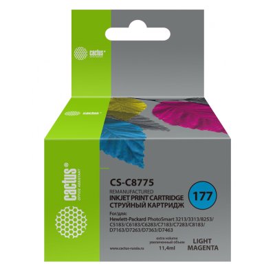картридж Cactus CS-C8775 светло-пурпурный