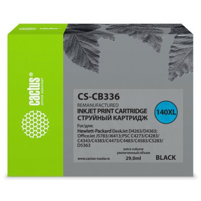 картридж Cactus CS-CB336 черный
