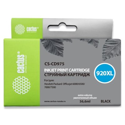 картридж Cactus CS-CD975 черный