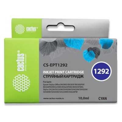 картридж Cactus CS-EPT1292 голубой