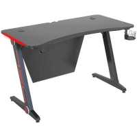 игровой стол Cactus CS-GTZ-BK-CARBON-RED