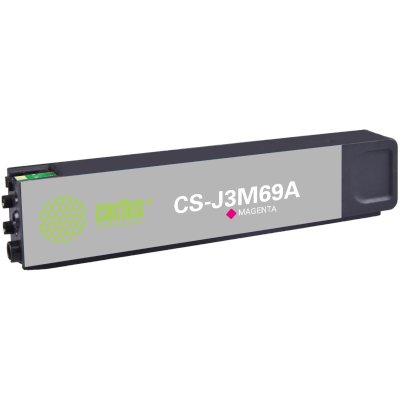 картридж Cactus CS-J3M69A пурпурный