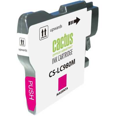 картридж Cactus CS-LC980M пурпурный