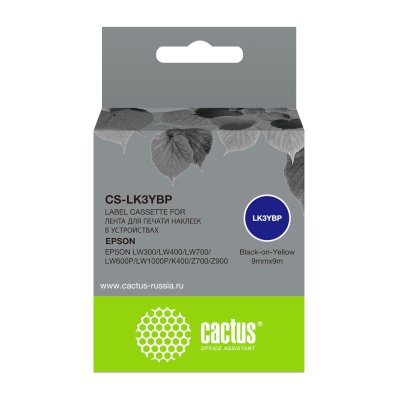картридж Cactus CS-LK3YBP черный