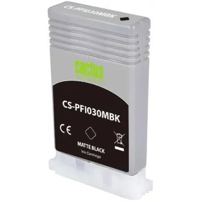 картридж Cactus CS-PFI030MBK черный матовый