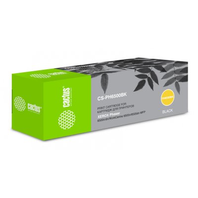 картридж Cactus CS-PH6500BK черный