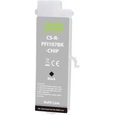 картридж Cactus CS-R-PFI107BK-CHIP черный