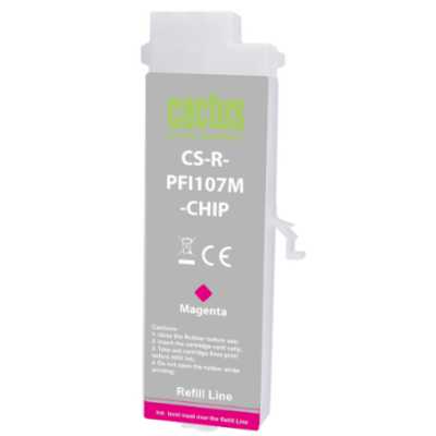 картридж Cactus CS-R-PFI107M-CHIP пурпурный