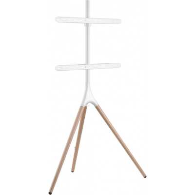 подставка для телевизора Cactus CS-ST1246WTBCH белый, береза