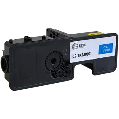 картридж Cactus CS-TK5490C голубой