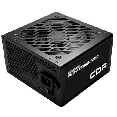 блок питания CBR 600W PSU-ATX600-12MD Черный