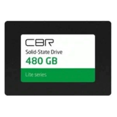 SSD диск CBR Lite 480Gb SSD-480GB-2.5-LT22 Черный