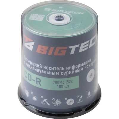 диск CD-R BigTech YCDRB001