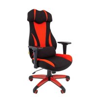 игровое кресло Chairman Game 14 Black-Red черно-красный