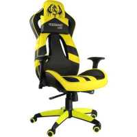 игровое кресло Chairman Game 25 Black-Yellow черно-желтый