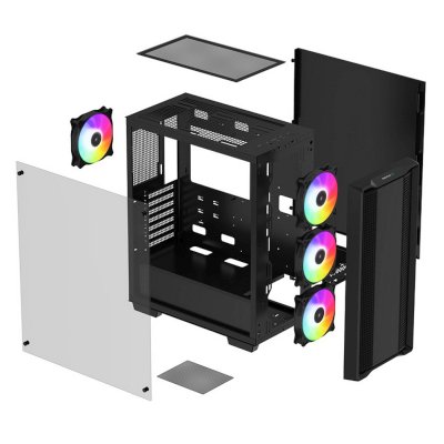 корпус Deepcool CC560 ARGB Black