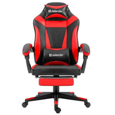 игровое кресло Defender Cruiser Black/Red черно-красный