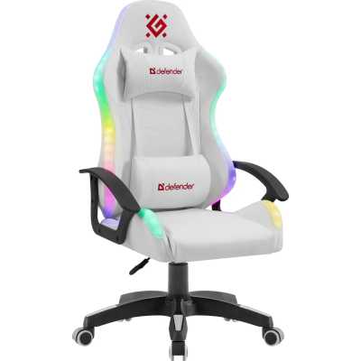 игровое кресло Defender Factor X White белый - красный