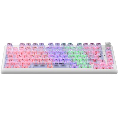 клавиатура Defender Icebone GK-354 White Белый-прозрачный