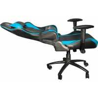 игровое кресло Defender Interceptor CM-363 Blue черно-голубой