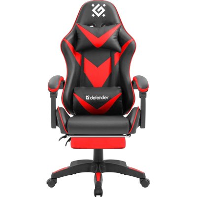 игровое кресло Defender Minion Black/Red красный, черный