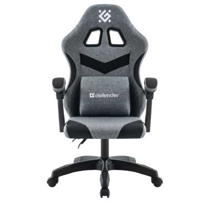 игровое кресло Defender Runa Grey-Black серый-черный