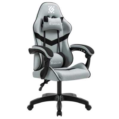 игровое кресло Defender Savage Grey-Black серый-черный