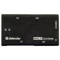 картридер Defender Superior Slim Черный