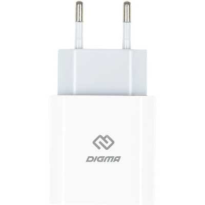 сетевое зарядное устройство Digma DGW3C0F010WH