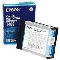 картридж Epson C13T489011 светло-голубой