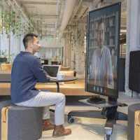 мобильная стойка Ergotron Neo-Flex MediaCenter 24-192-085 черный