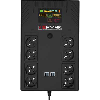 ИБП Ермак ПИЛОТ 1000 ПРО 220-220.1-32-ВУ 1131051