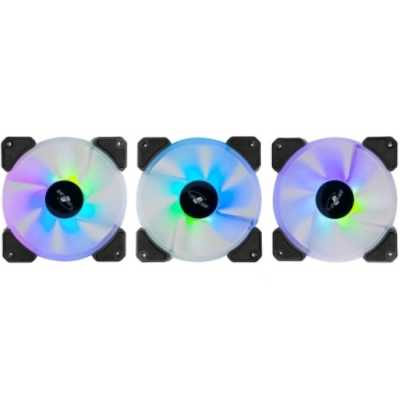 кулер Eurocase EU-FN120ARGB_8 BL KIT Черный