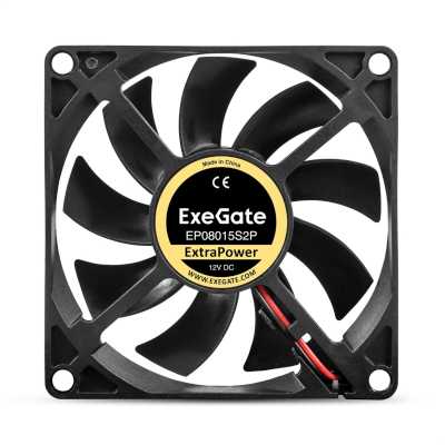 кулер ExeGate 12В DC ExtraPower EP08015S2P EX295234RUS