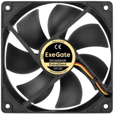 кулер ExeGate 12В DC ExtraSilent ES12025H3P EX297056RUS