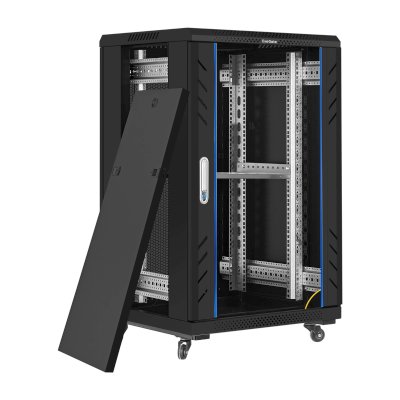 телекоммуникационный шкаф ExeGate EC-FS-18U.600.600.G.BLACK EX301398RUS Черный