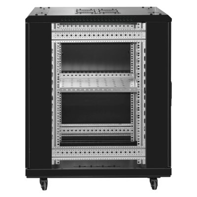 телекоммуникационный шкаф ExeGate EC-FS-18U.600.800.G.BLACK EX300402RUS Черный
