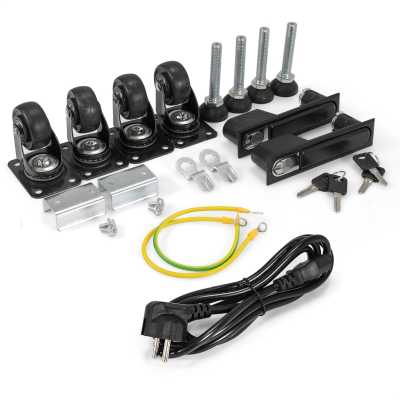 телекоммуникационный шкаф ExeGate EC-FS-42U.800.1000.V.V.BLACK EX300283RUS Черный