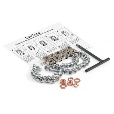 телекоммуникационный шкаф ExeGate EC-WM-12U.450.M.GREY EX298615RUS Серый