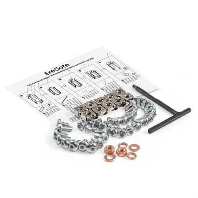 телекоммуникационный шкаф ExeGate EC-WM-9U.450.G.GREY EX298601RUS Серый