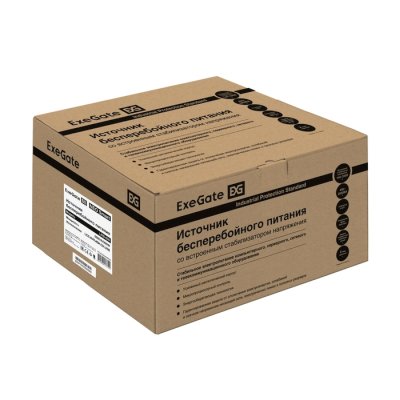 ИБП ExeGate Neo Smart LHB-600.LCD.AVR.8SH.CH.USB Черный