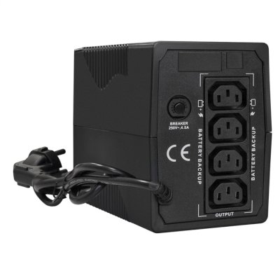 ИБП ExeGate Power Back BNB-1000.LED.AVR.4C13 Черный
