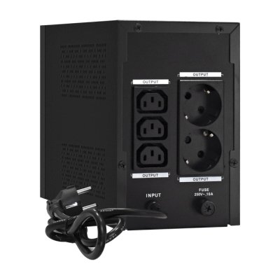 ИБП ExeGate SpecialPro UNB-1600.LED.AVR.2SH.3C13 Черный